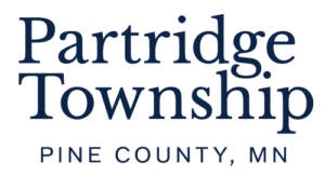 Partridge Township | Pine County, MN dark logo – Representing our vibrant community